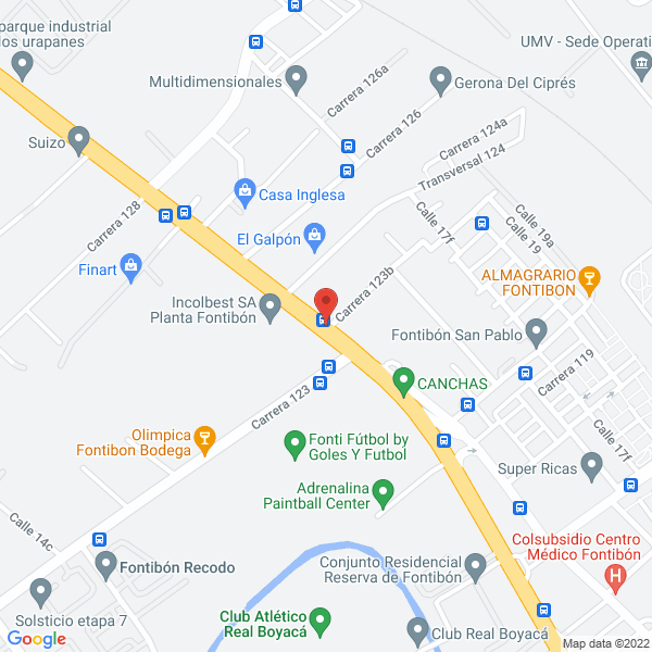 Mapa de Grisales Parra Y Cia S.A.S.