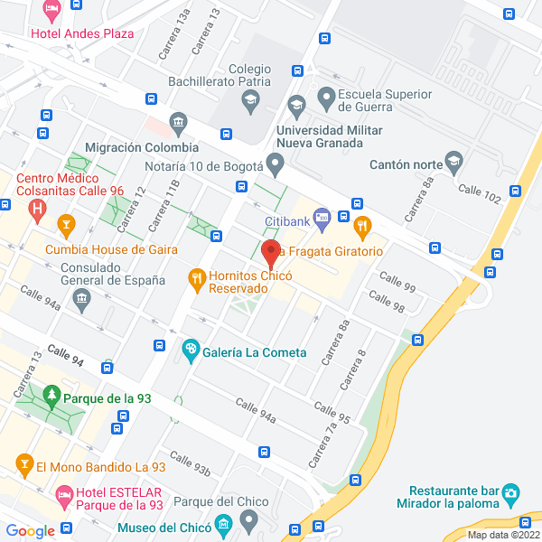 Mapa de Crear Te Ve Ltda