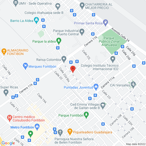 Mapa de Gutiérrez Construcciones S.A.S.