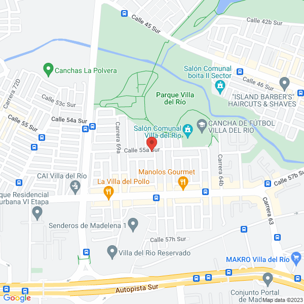 Mapa de Ctual Gym