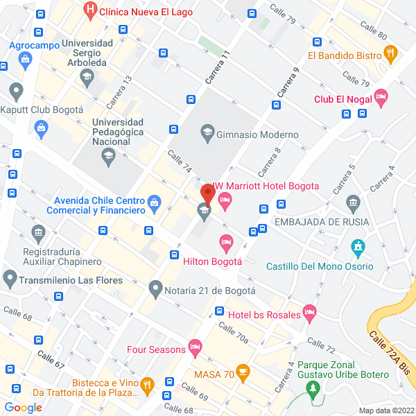 Mapa de I C Inmobiliaria S.A.