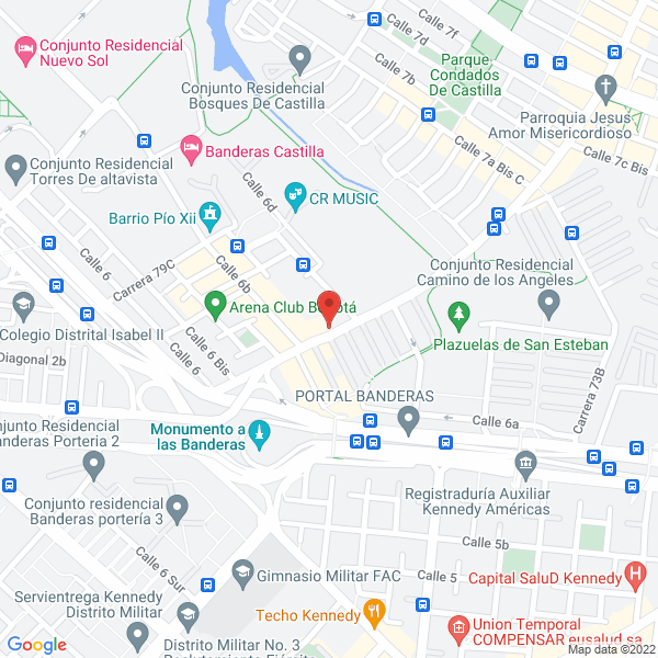 Mapa de Icoperfiles S.A.