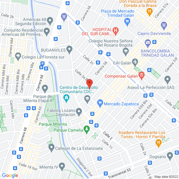Mapa de Idacol Ltda
