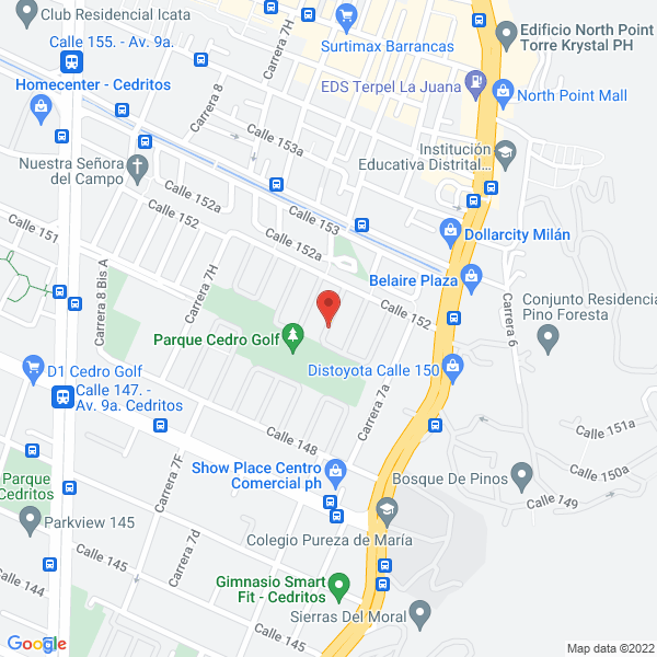 Mapa de Identificar De Colombia Ltda.