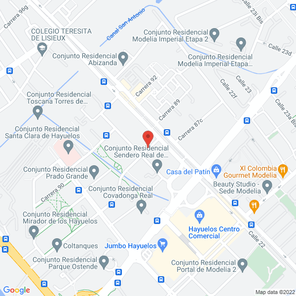 Mapa de Ingeniería Imeca & Cía Ltda.