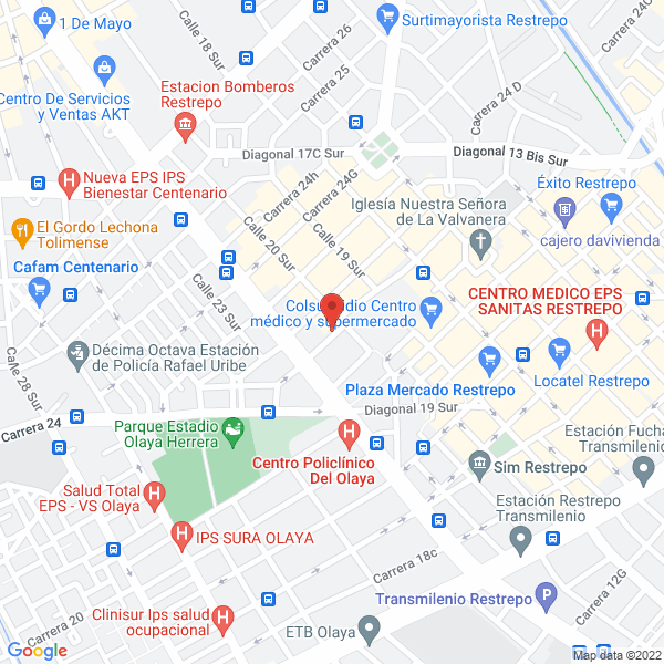 Mapa de Ingeofass S.A.S.