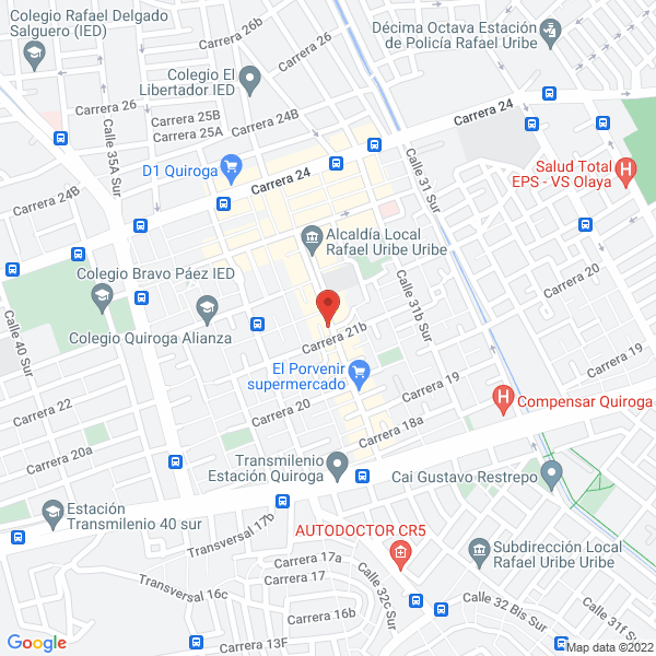 Mapa de Inggenio Publicidad