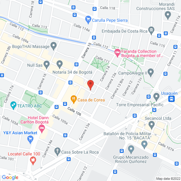Mapa de Instituto De Neurociencias Aplicadas Inea Ips