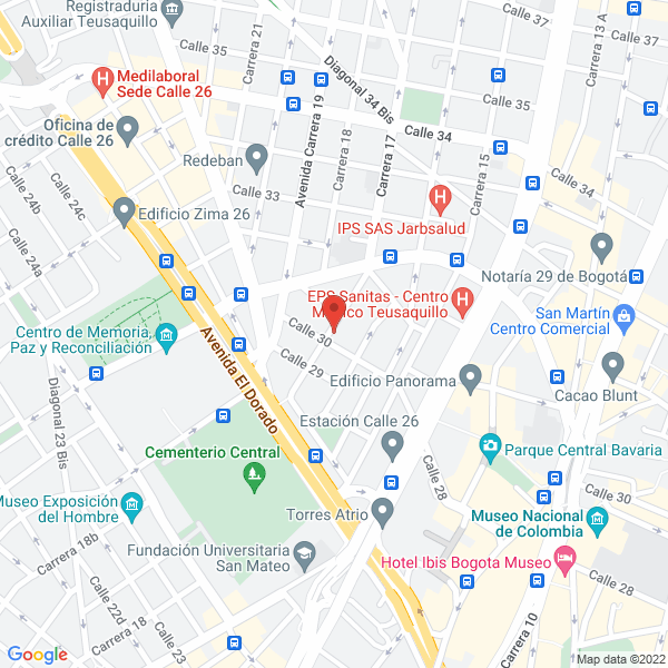 Mapa de Irufa Ltda