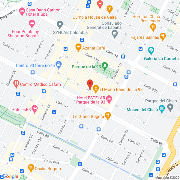 Mapa de Jaime Torrado Y Cía. Ltda.