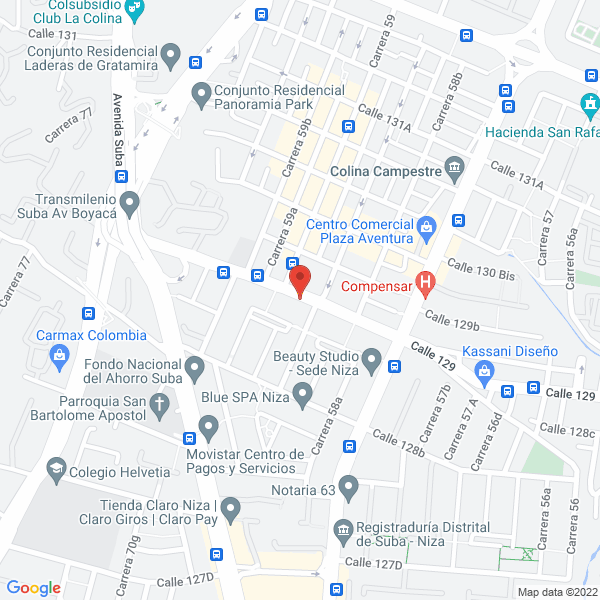 Mapa de Jardin Infantil Futuras Estrellitas