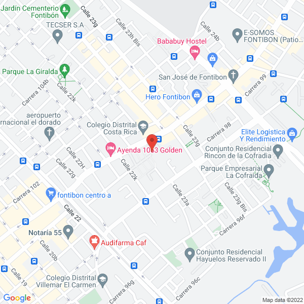 Mapa de Jardín Infantil Lazos De Amor