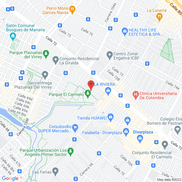 Mapa de Jardin Infantil Mis Compañeritos