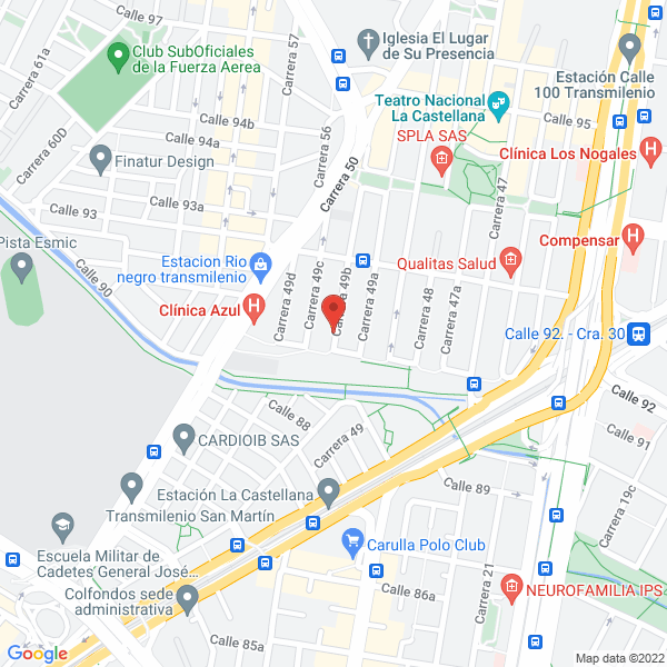 Mapa de Jorge Fandiño S.A.S.