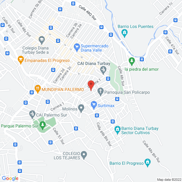 Mapa de José Jiménez Y Su Combo Vallenato