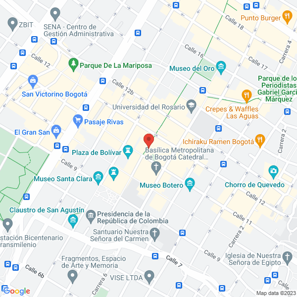 Mapa de La Mina C Y M Ltda.