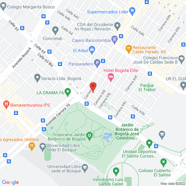 Mapa de Ensambladora De Chivas Rosalia Torres