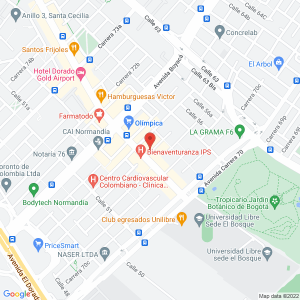 Mapa de Estructuras Industrializadas Err S.A.S.