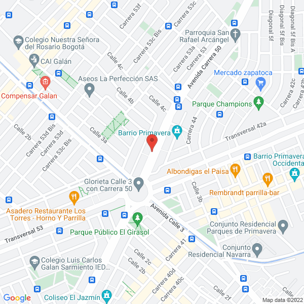 Map of Lavaseco Jazmín