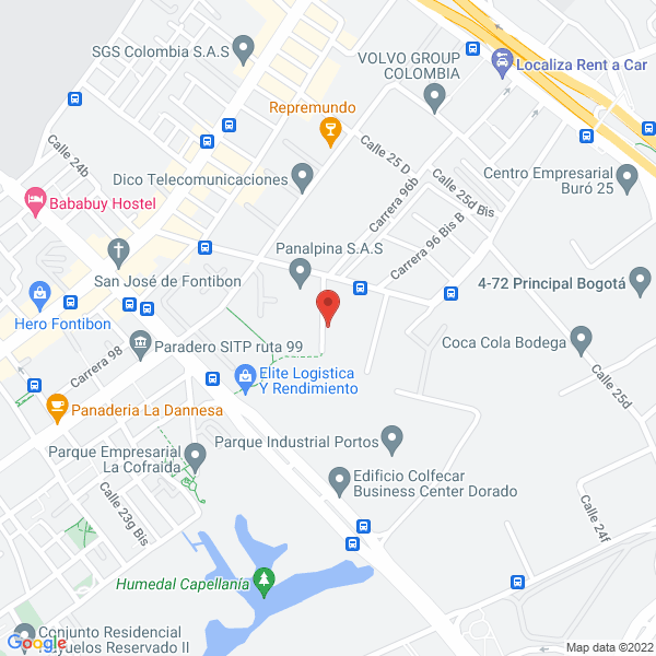 Mapa de Flores Marandua Ltda.