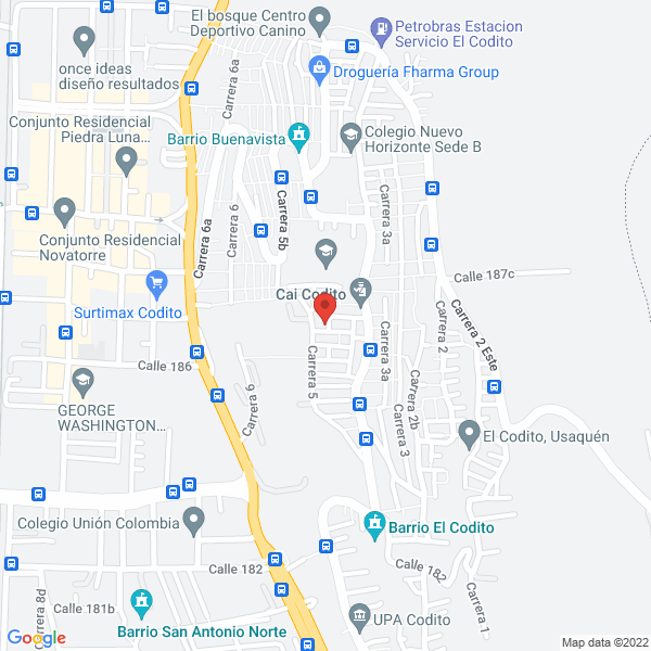 Map of Lemus Ramírez Construcciones