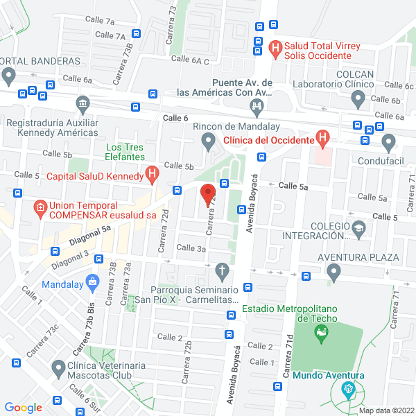 Mapa de Leos Dotaciones Ltda.