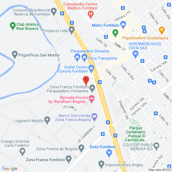 Map of Litografía Ernesto Muñoz