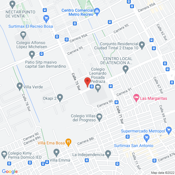 Map of Manservis Ltda.