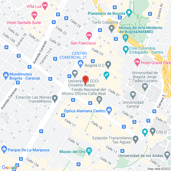 Map of Mantenimientos Eléctricos Bastidas