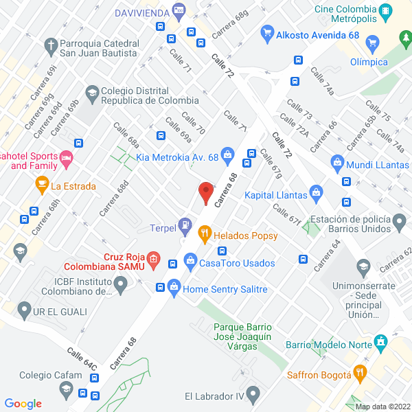 Map of Mantenimientos Y Servicios E&E Ltda.