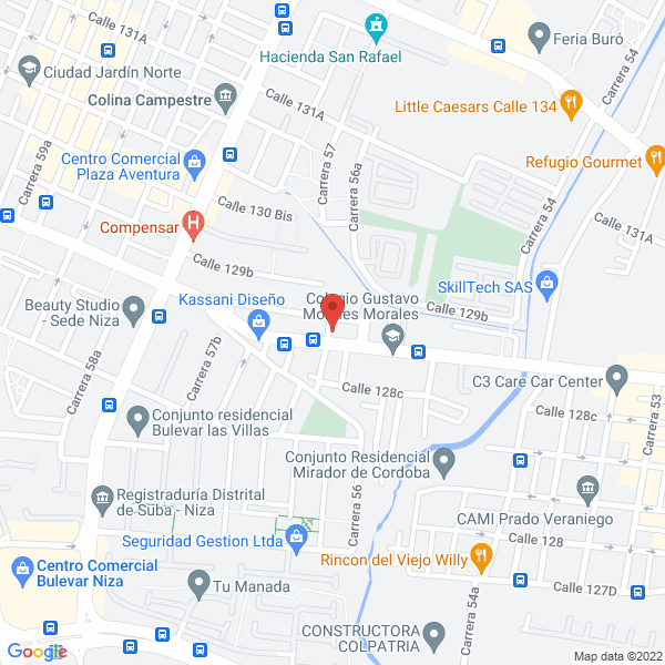Mapa de Depósito San Rafael