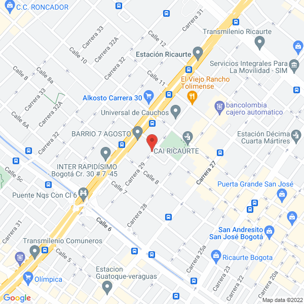 Map of Dobladora Giraldo Hermanos