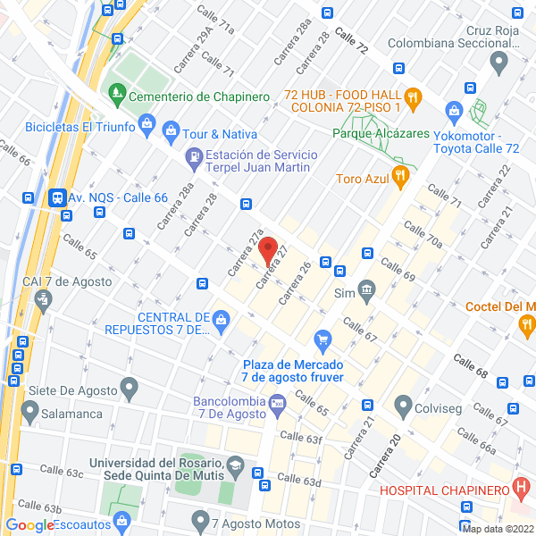 Map of Dobladora Y Cortadora 7 De Agosto