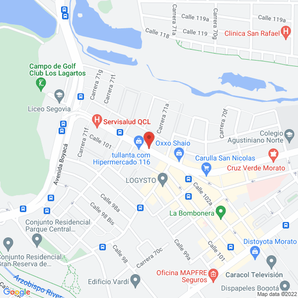 Map of Droguer¡A Americana