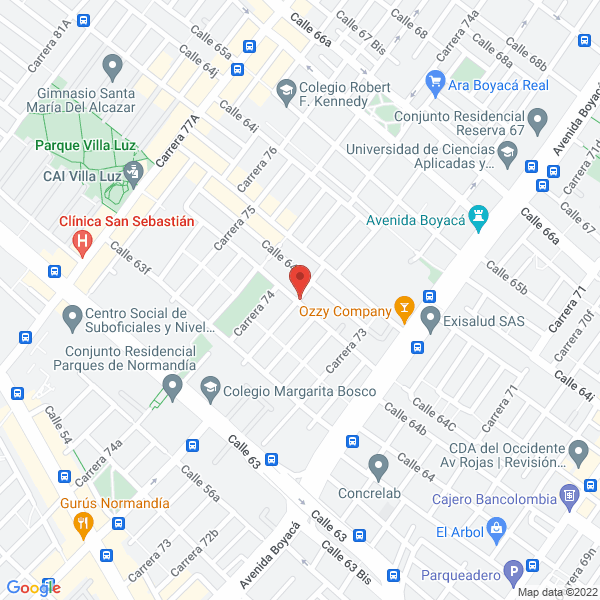 Map of El Taller De Jesus