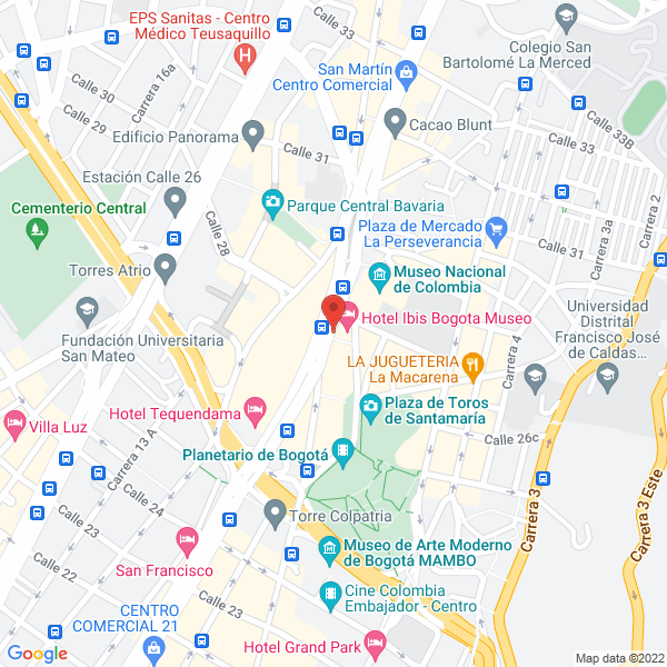 Map of Elacero S.A.S