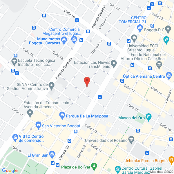 Map of Eléctricos Giomar Ltda.