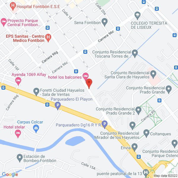 Map of Electro Diesel Meza Gómez Ltda.