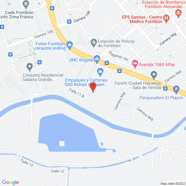 Map of Estampados Thiamatex Ltda.