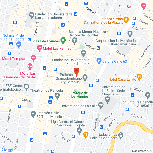 Map of Estética Guarni
