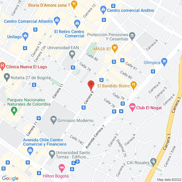 Map of Estratégia Comunicativa Organizacional