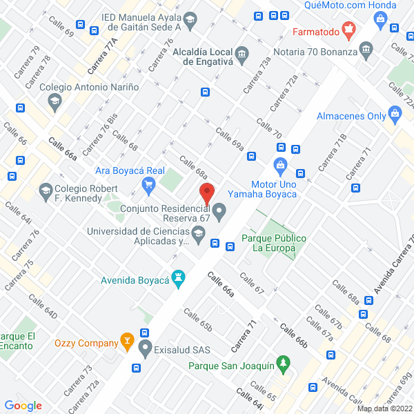 Map of Estratégia-Publicidad & Screen