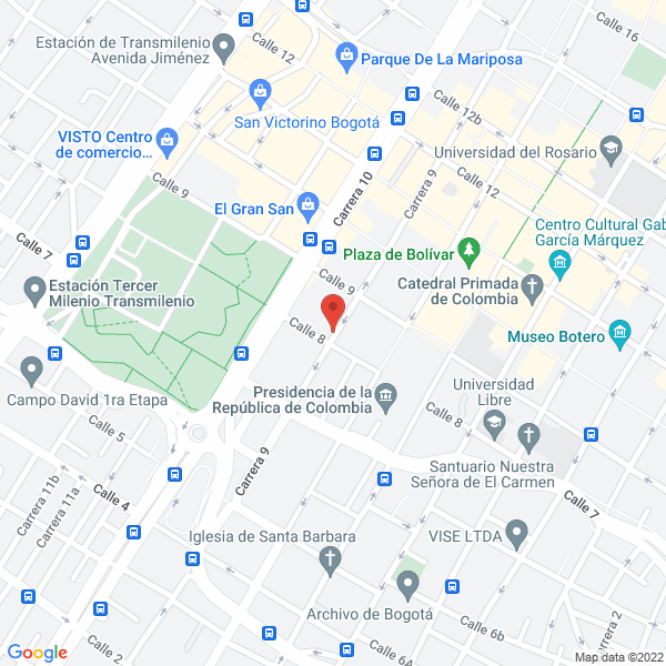 Map of Exito Producciones