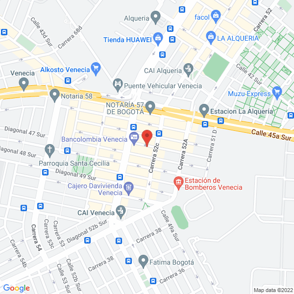 Map of Ferretería Piñeros Jiménez Hermanos