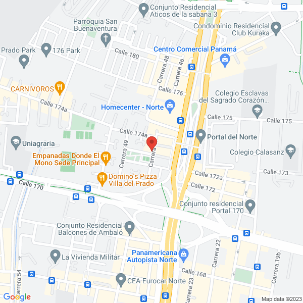 Map of Flyerd Ltda.