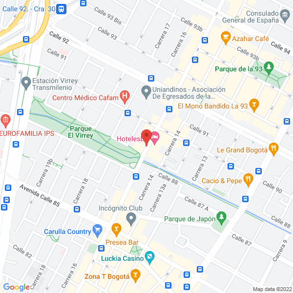 Map of Marquetería 90