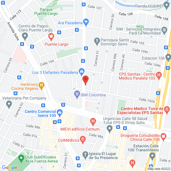 Map of Marquetería Marlo
