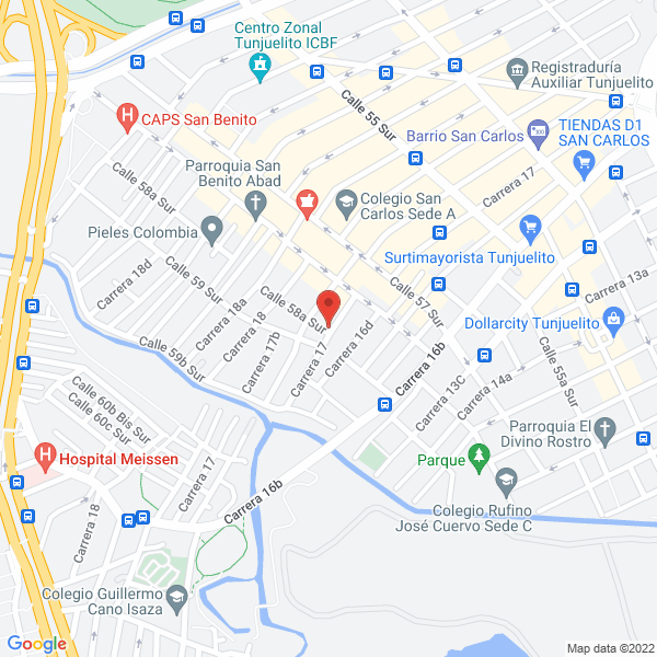 Map of Marquímicos Ltda.