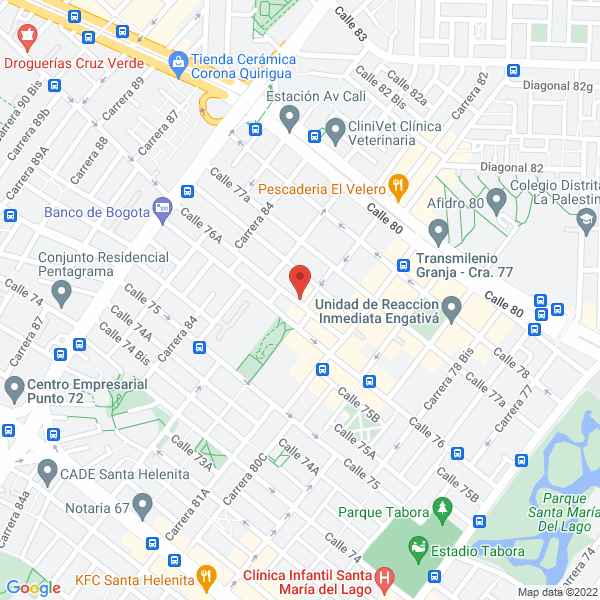 Map of Maxiservicios Y Suministros Ltda.