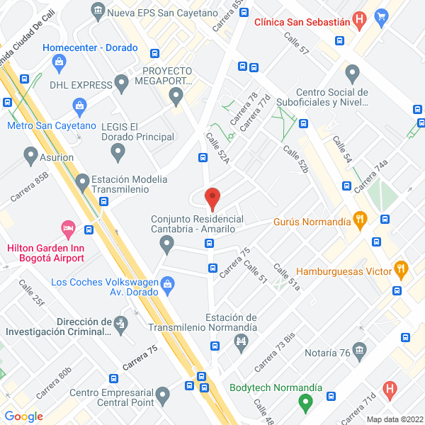 Map of Mayger Ltda.